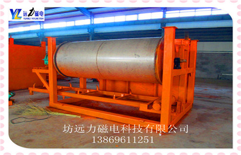 顺流磁选机，河北顺流式磁选机工作原理及结构图_河北顺流式磁选机磁场强度及跑尾如何处理