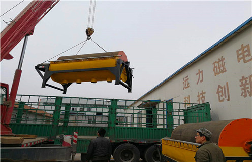 河沙磁选机，河北河沙磁选机_远力河北河沙磁选机的结构磁场分布图