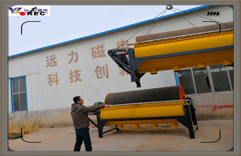 干式永磁筒式磁选机，青海tyg干式永磁筒式磁选机_青海tyg干式永磁筒式磁选机底部特点厂家保证_安徽永磁筒式磁选机价格 