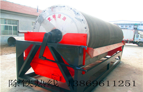 永磁筒式磁选机，江西永磁筒式磁选机视频_远力江西永磁筒式磁选机视频优缺点的结构磁场分布图
