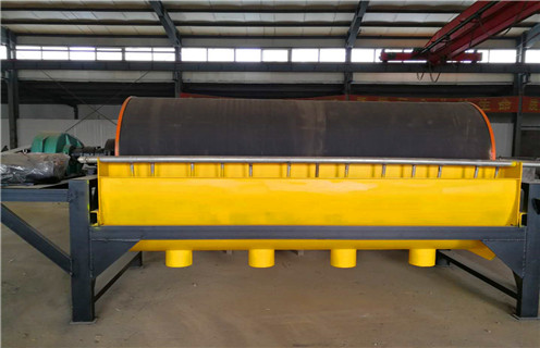 永磁筒式磁选机，云南CTB-618永磁筒式磁选机_远力云南CTB-618永磁筒式磁选机结构批发的结构磁场分布图